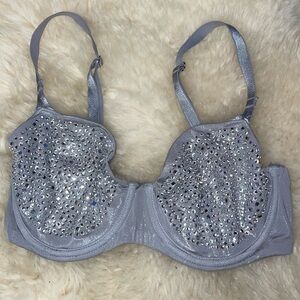 Victorias Secret runway Swarovski Crystal Embellished Bra 32DD